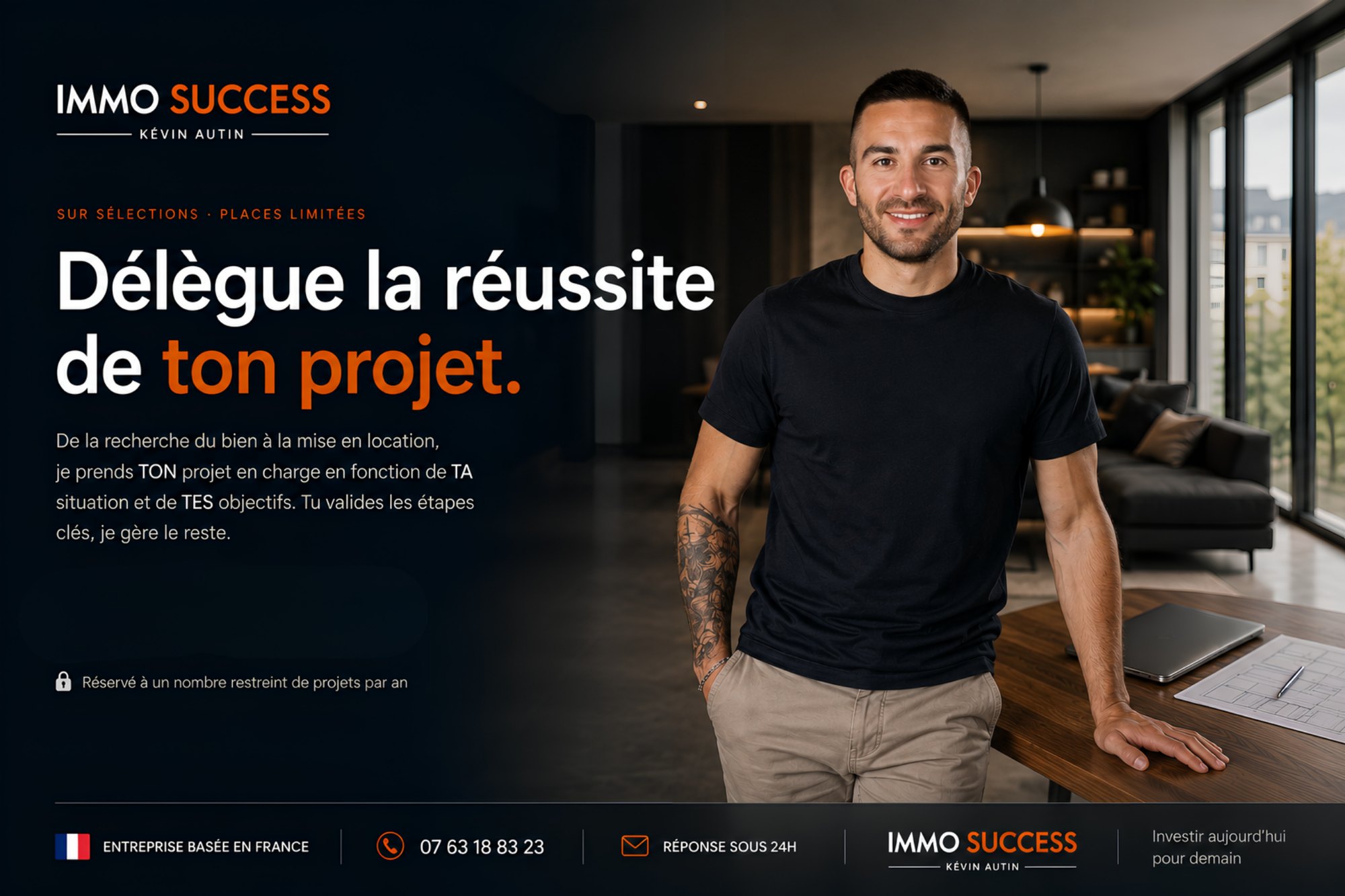 Délègue la réussite de ton projet — de la recherche du bien à la mise en location