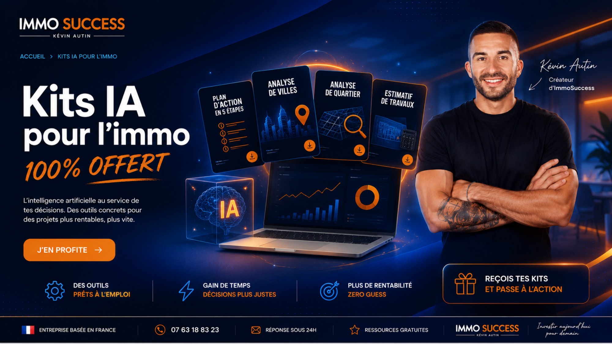 Kits IA pour l'immo — J'en profite