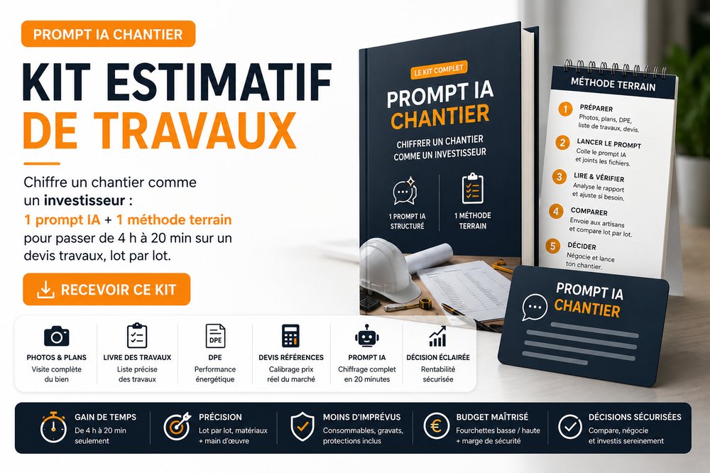 Kit estimatif de travaux
